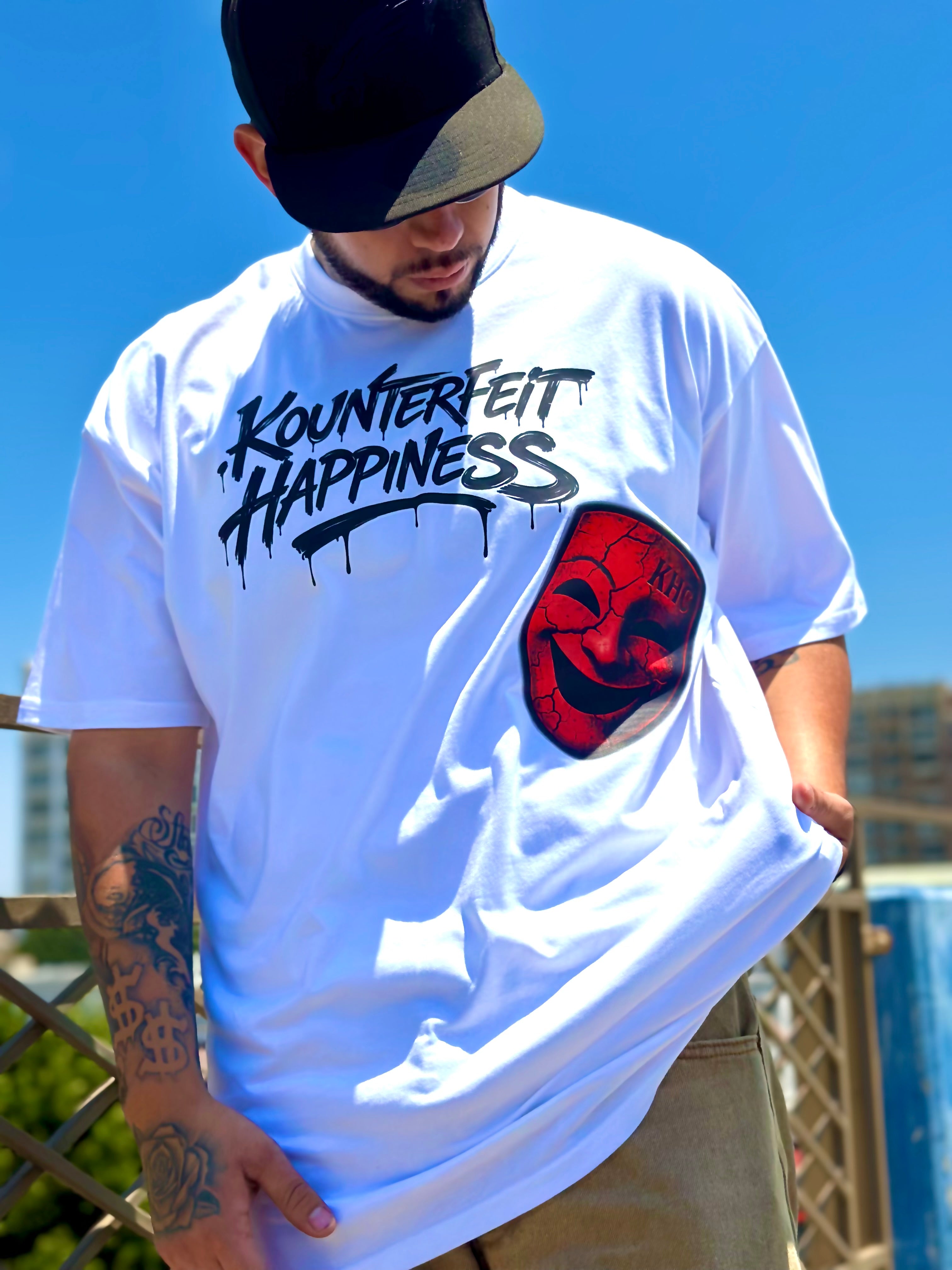 KHC® LIMITED (Cracked Smile) Graphic T - Vol. 1 Once sold out, no reprints will be made.